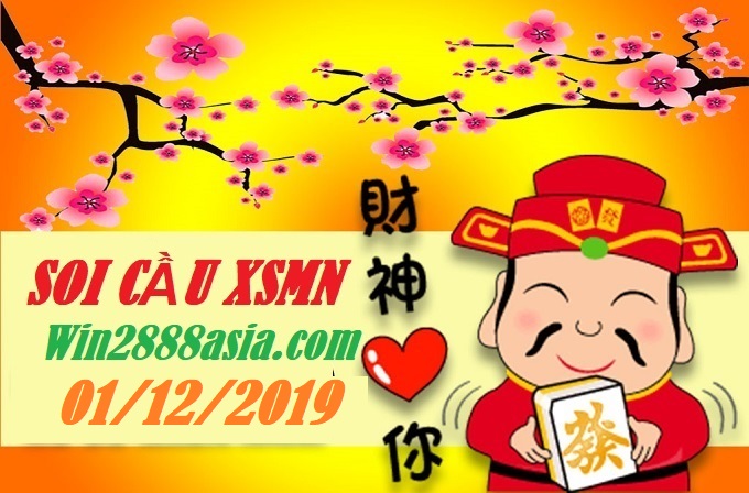 Soi cầu XSMN 1-12-2019 Win2888