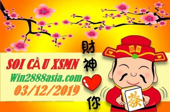 Soi cầu XSMN 3-12-2019 Win2888