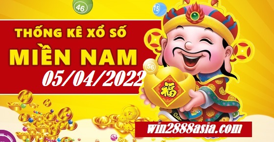 Soi cầu XSMN 05-04-2022 Win2888 Dự đoán KQXS Miền Nam thứ 3
