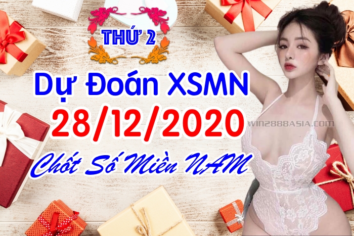 Soi cầu XSMN 28-12-2020 Win2888