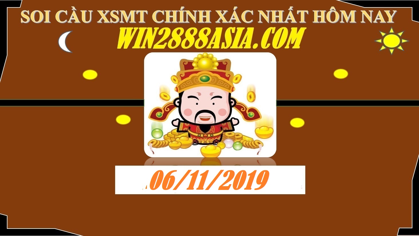 Soi cầu XSMT 6-11-2019 Win2888 Dự đoán Xổ Số Miền Trung thứ 4