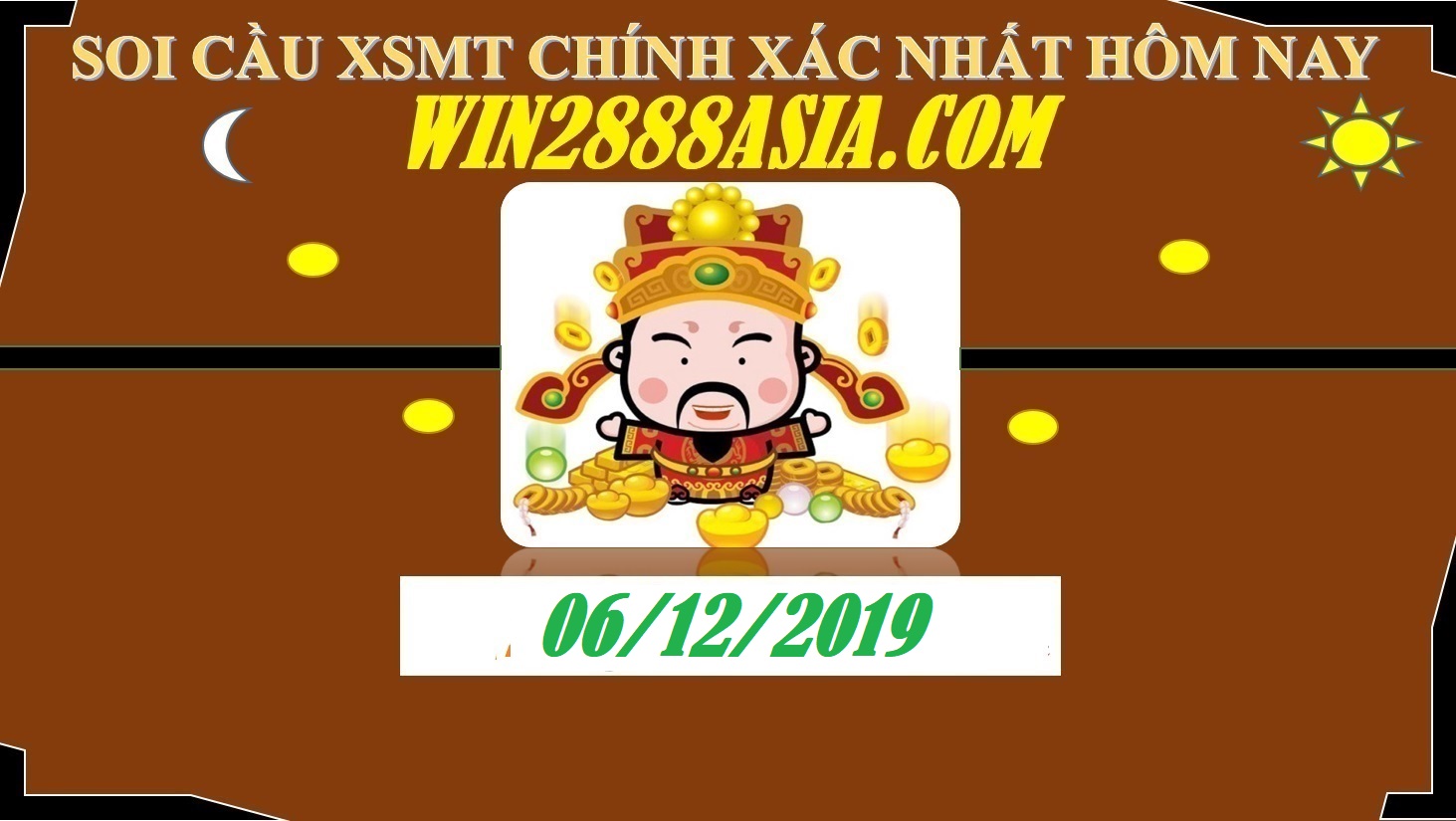 Soi cầu XSMT 6-12-2019 Win2888 Dự đoán Xổ Số Miền Trung thứ 6