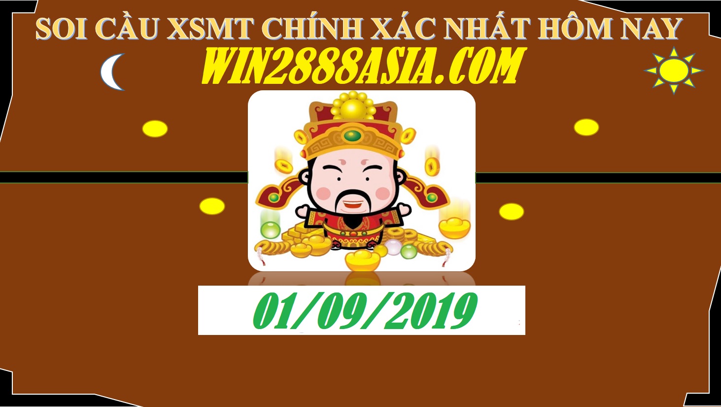 Soi cầu XSMT 1-9-2019 Win2888
