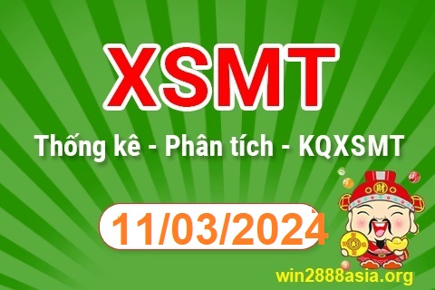 Soi cầu XSMT 11-03-2024 Win2888 Dự đoán Xổ số Miền Trung thứ 2