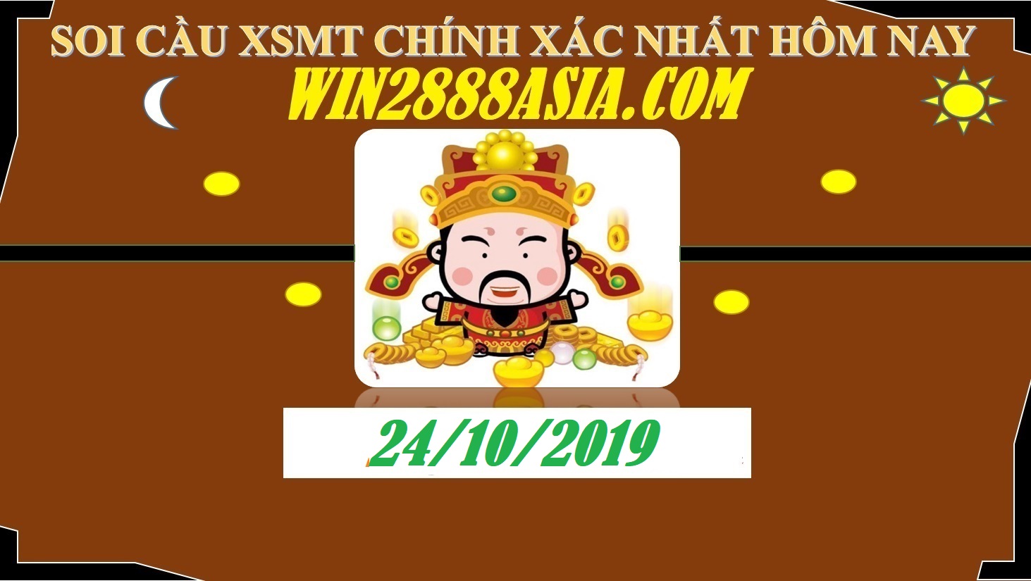 Soi cầu XSMT 24-10-2019 Win2888