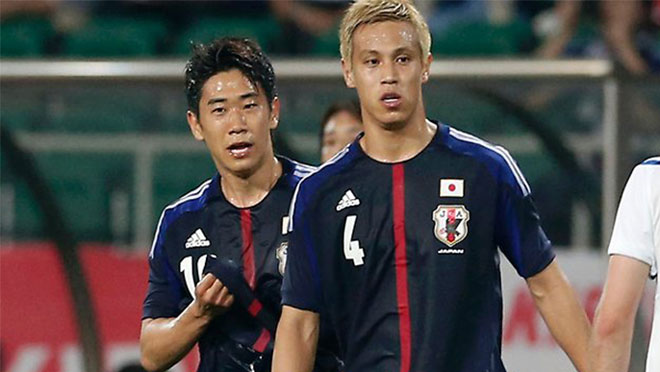 Liệu Kagawa và Honda sẽ cùng Nhật Bản tạo nên kì tích tại World Cup 2018? Win2888asia